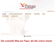 Tablet Screenshot of finyo.com